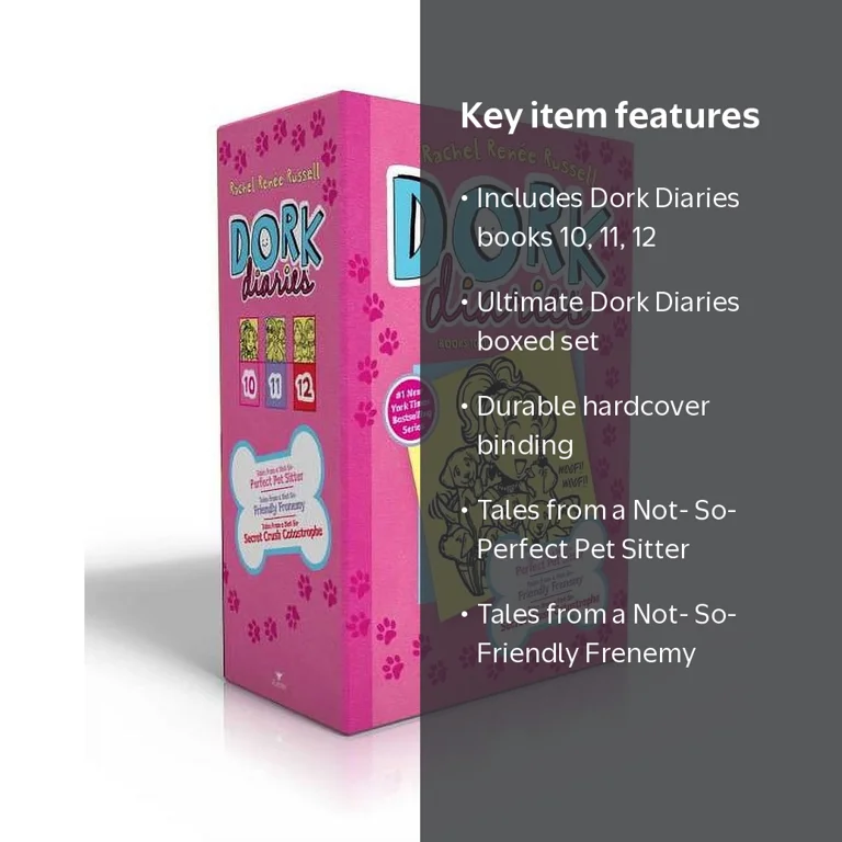 Dork Diaries, Books 10, 11 and 12 (3-in-1 Edition) (Hardcover