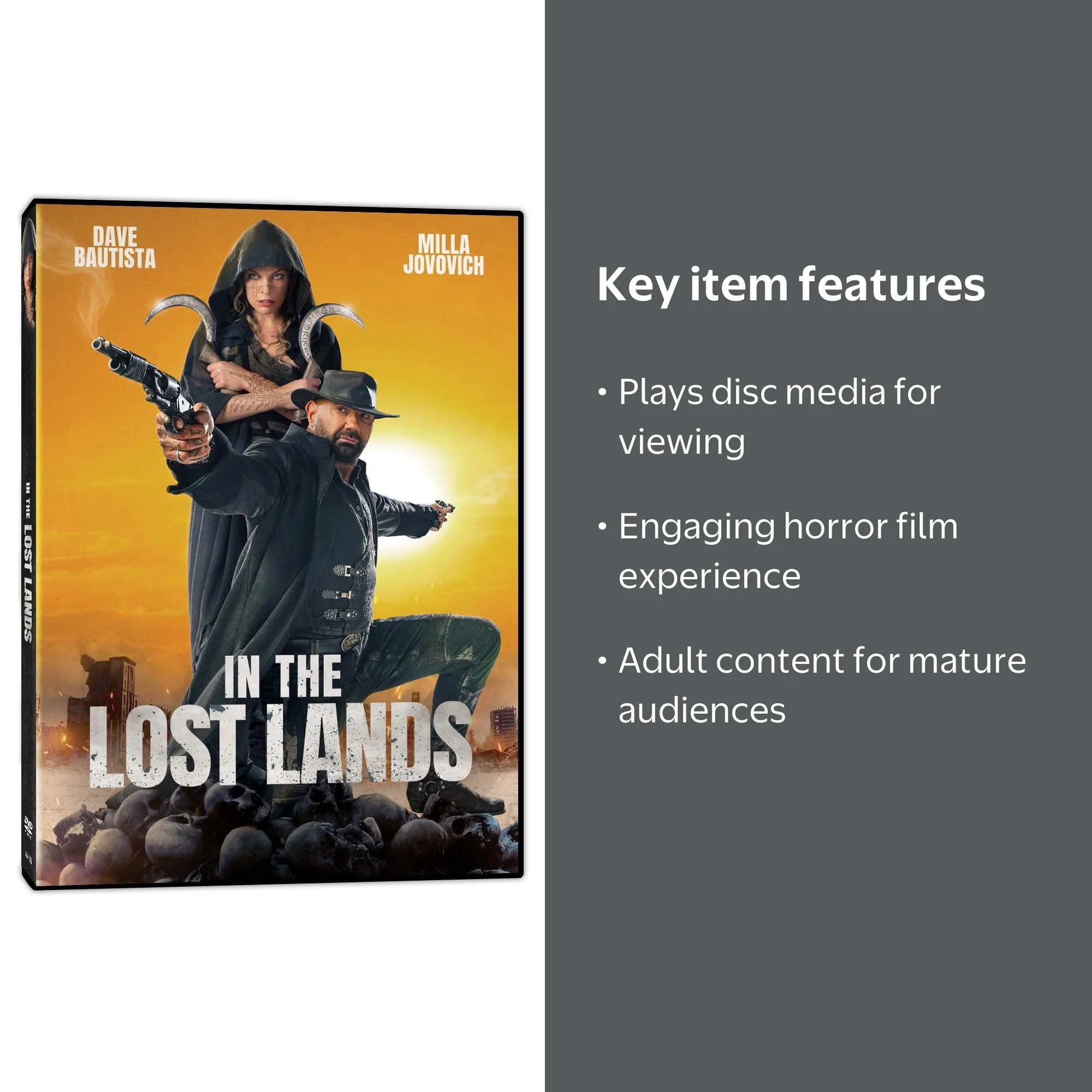 Anderson, In the Lost Lands DVD Horror Rated R Movie - Walmart.com