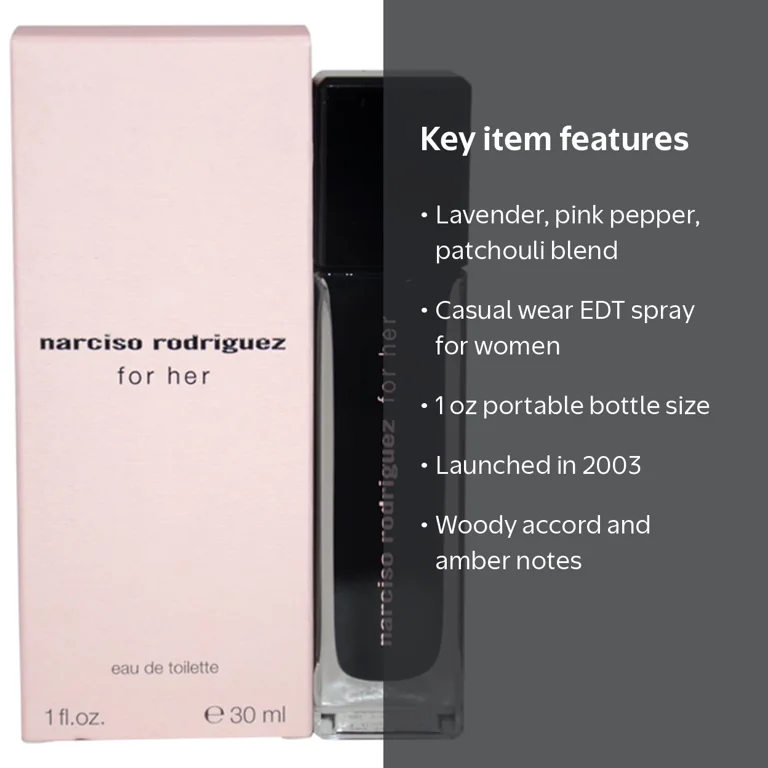 Narciso Rodriguez by Narciso Rodriguez for Women - 1 oz EDT Spray