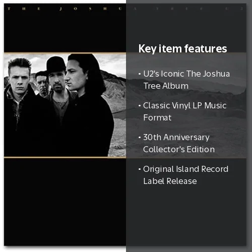 Island Heritage, U2 - The Joshua Tree, 30th Anniversary Edition