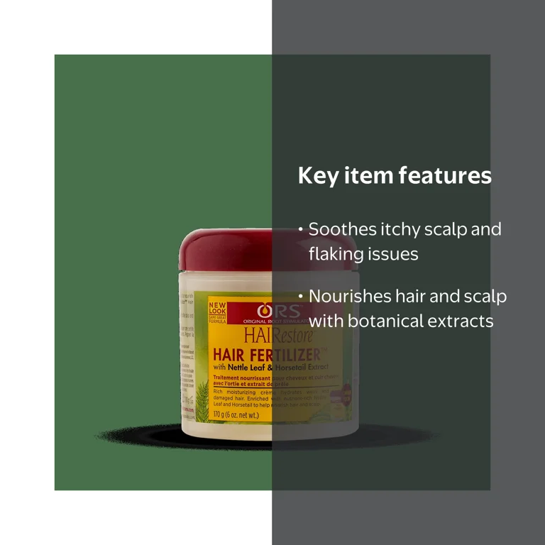 トリートメント Prenom Assuran Hair Treatment 200g ORS HAIRestore Hair Fertilizer, Nettle Leaf & Horsetail Extract, 6
