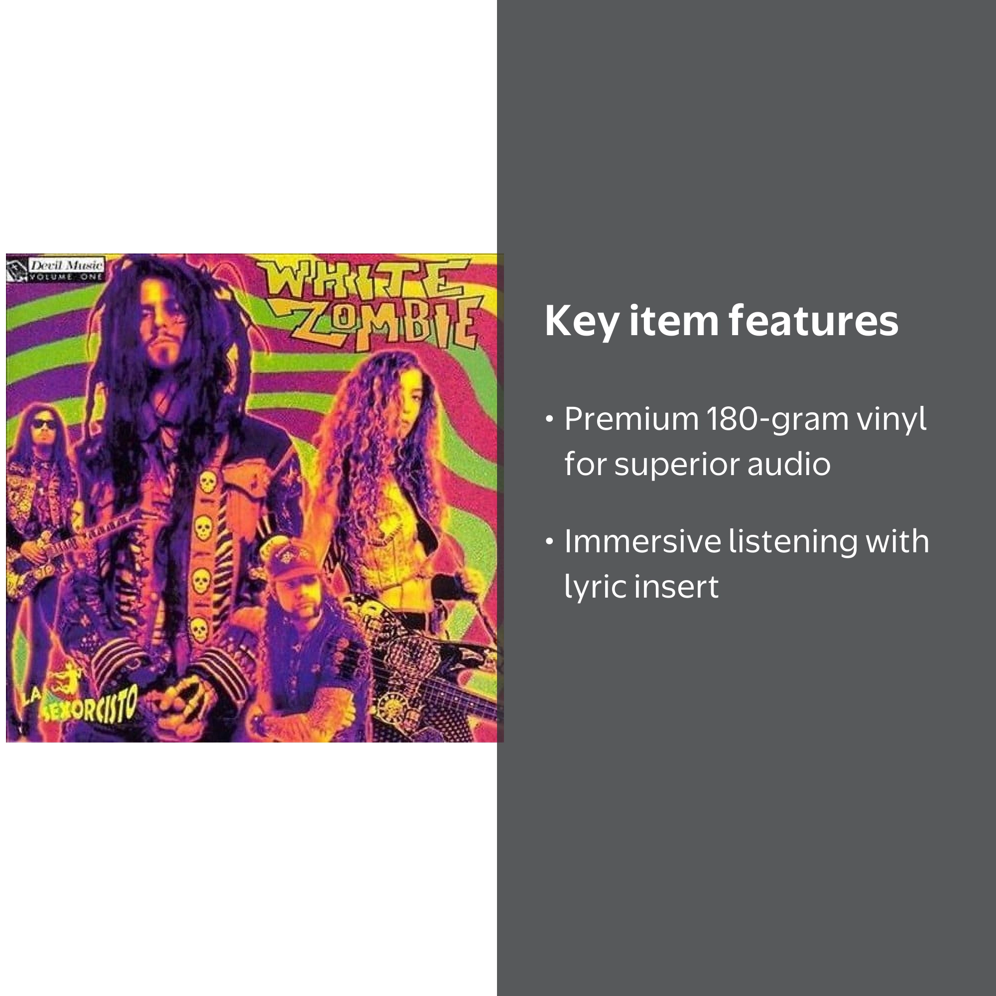 Music on Vinyl, White Zombie La Sexorcisto Devil Music Vinyl