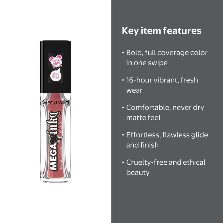 ティント Wet n Wild Mega Inky Lip Color, Desert Crush, 0.22 FL OZ - Walmart.com