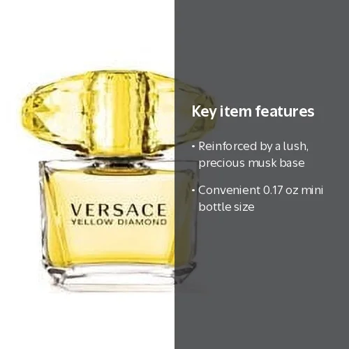 Versace, Eau De Toilette, 0.17 oz, Perfume For Women - Walmart.com