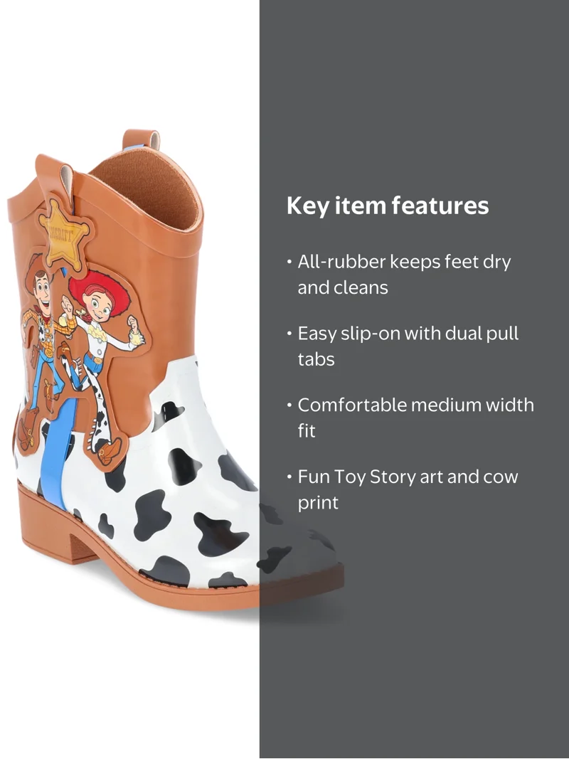 Disney Pixar Toy Story Toddler Rain Boots - Walmart.com