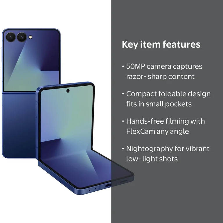 Samsung Galaxy Z Flip7 5G 512GB 12GB RAM |Brand New |North
