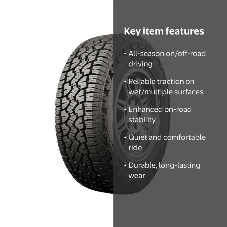 Dextero DAT1 All Terrain 275/55R20 111H All Season Tires, Fits