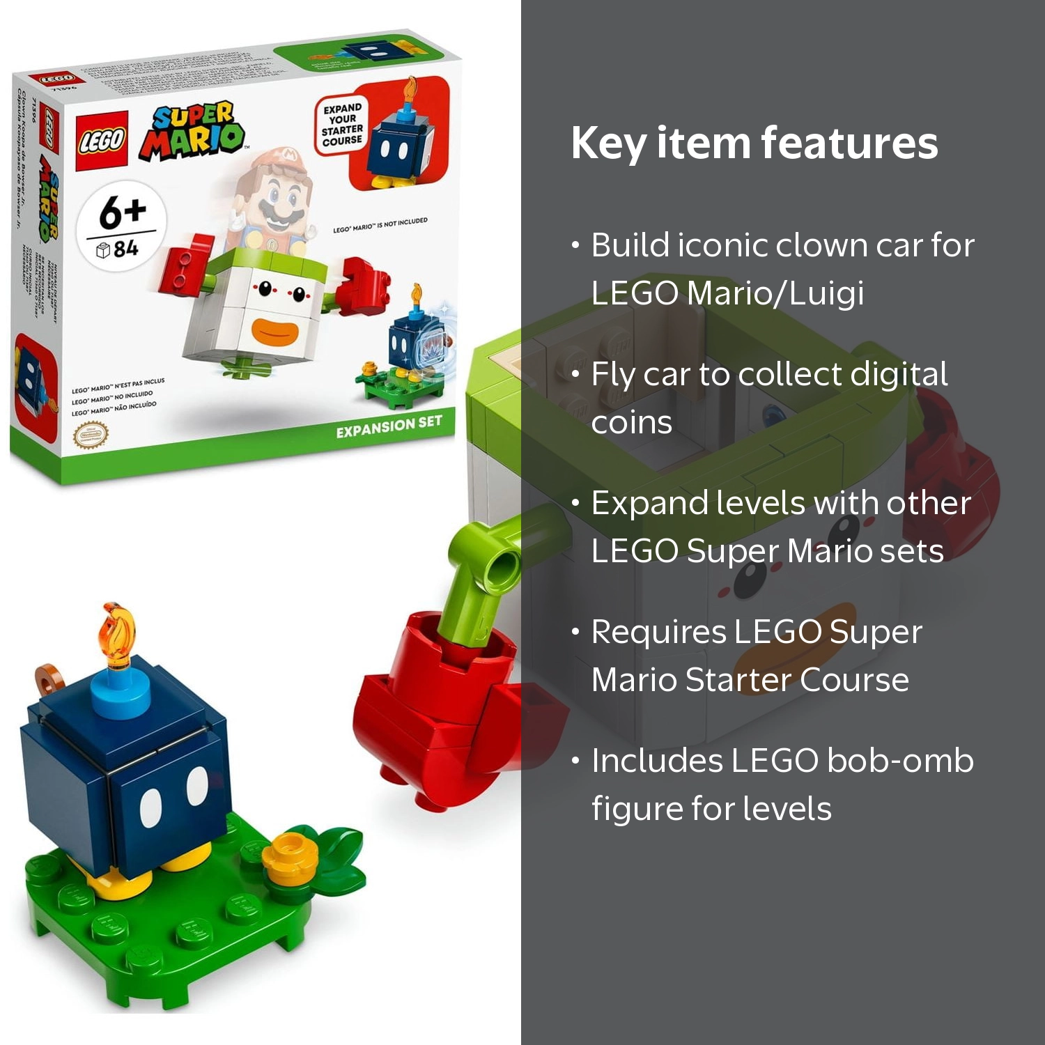 LEGO, Building Kit, 71396, Collectible Toy for Kids Aged 6+