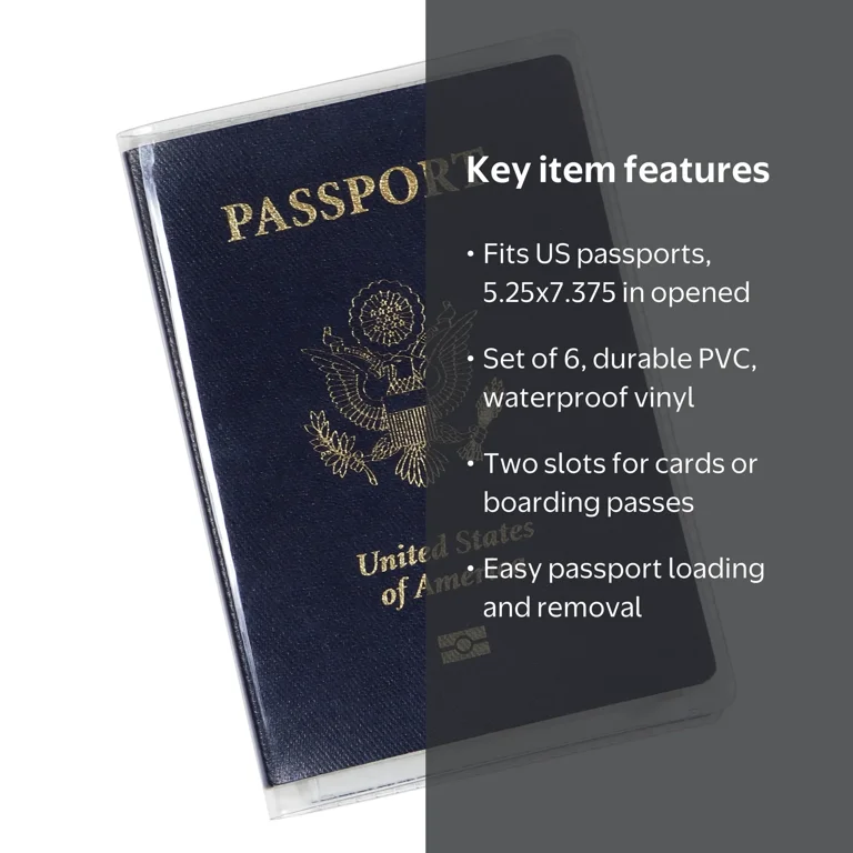 us passport card protective sleeve RFID Blocking Protectors and tear Stainless Steel RFID Blocking Passport