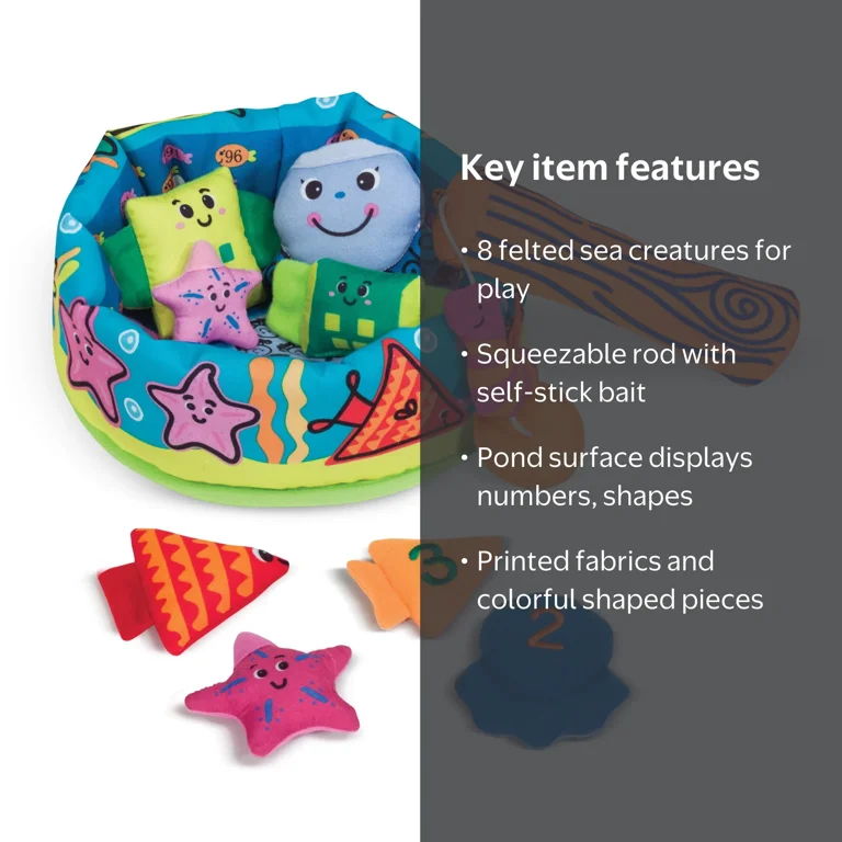 Melissa & Doug K's Kids Fish and Count Learning Game With 8
