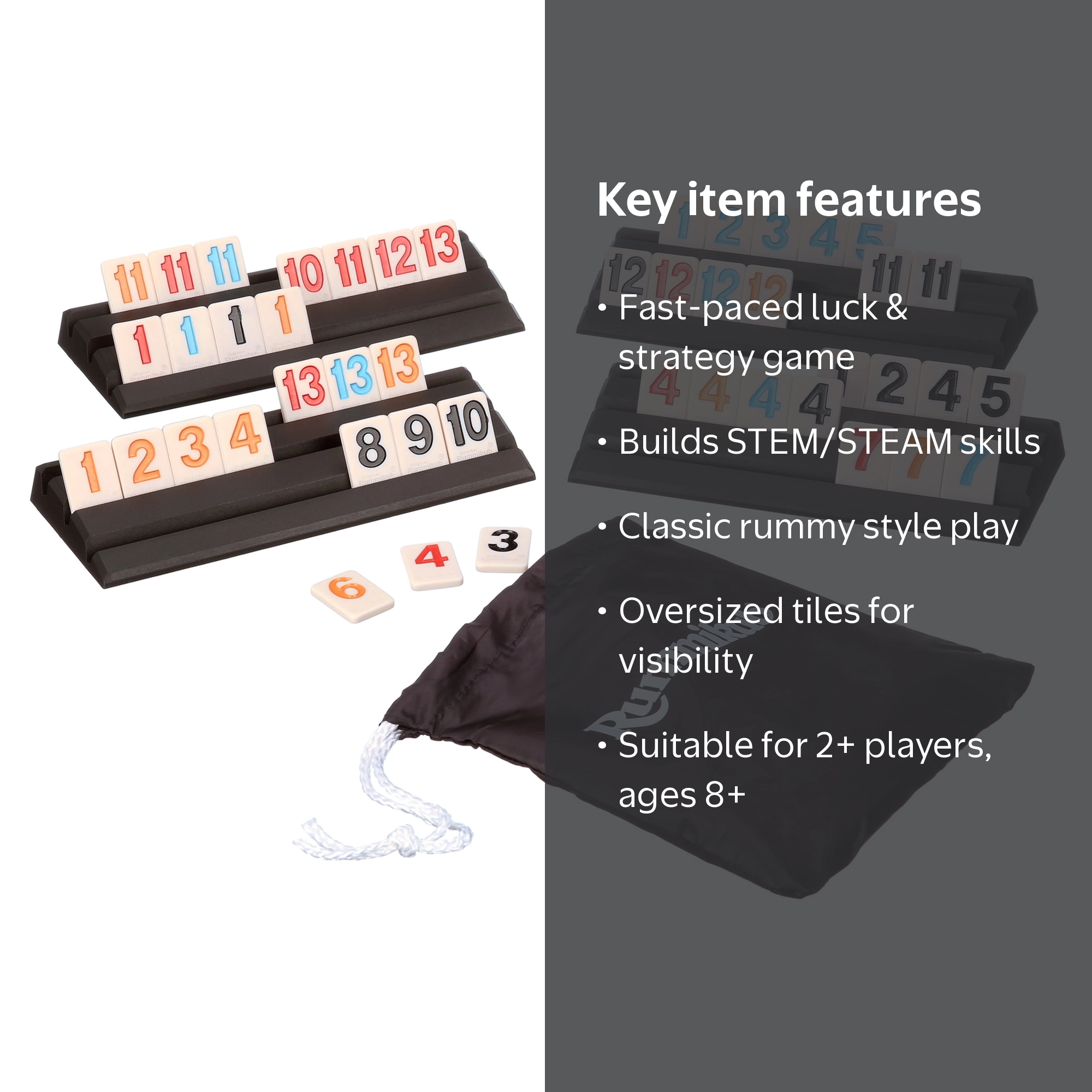 Pressman, Rummikub Large Number Edition, 5