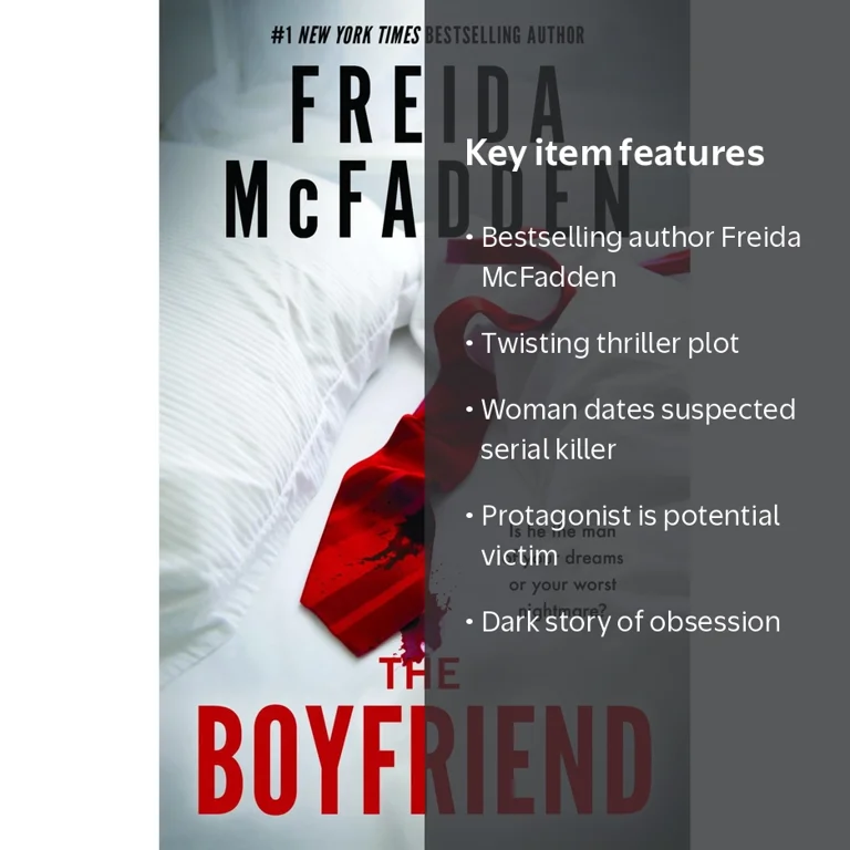 Freida McFadden, Book, The Boyfriend (Paperback), Thriller novel