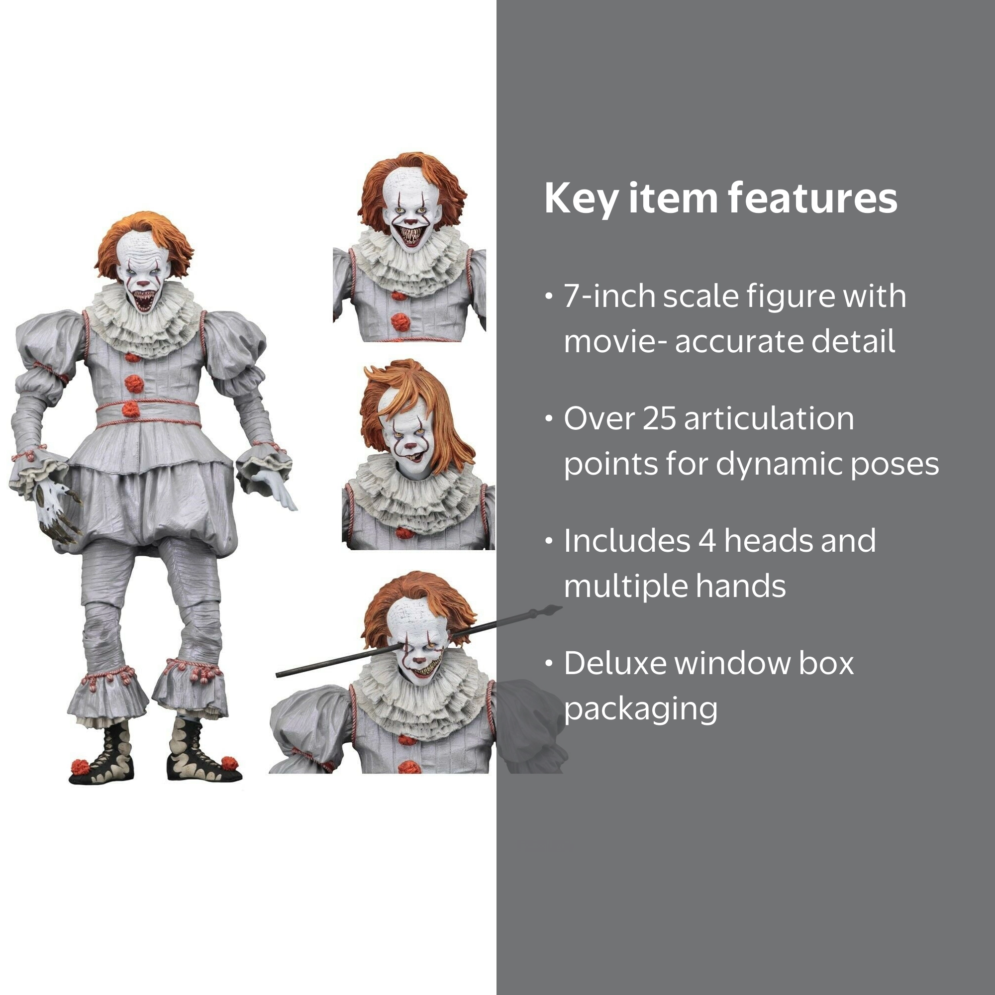 NECA Horror Movie Toy - IT 7'' Scale Action Figure: Ultimate Well