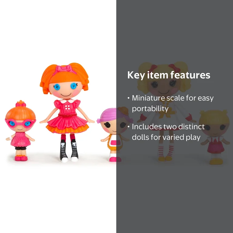 Lalaloopsy Mini School Days Spot Splatter Splash & Bea Spells-A