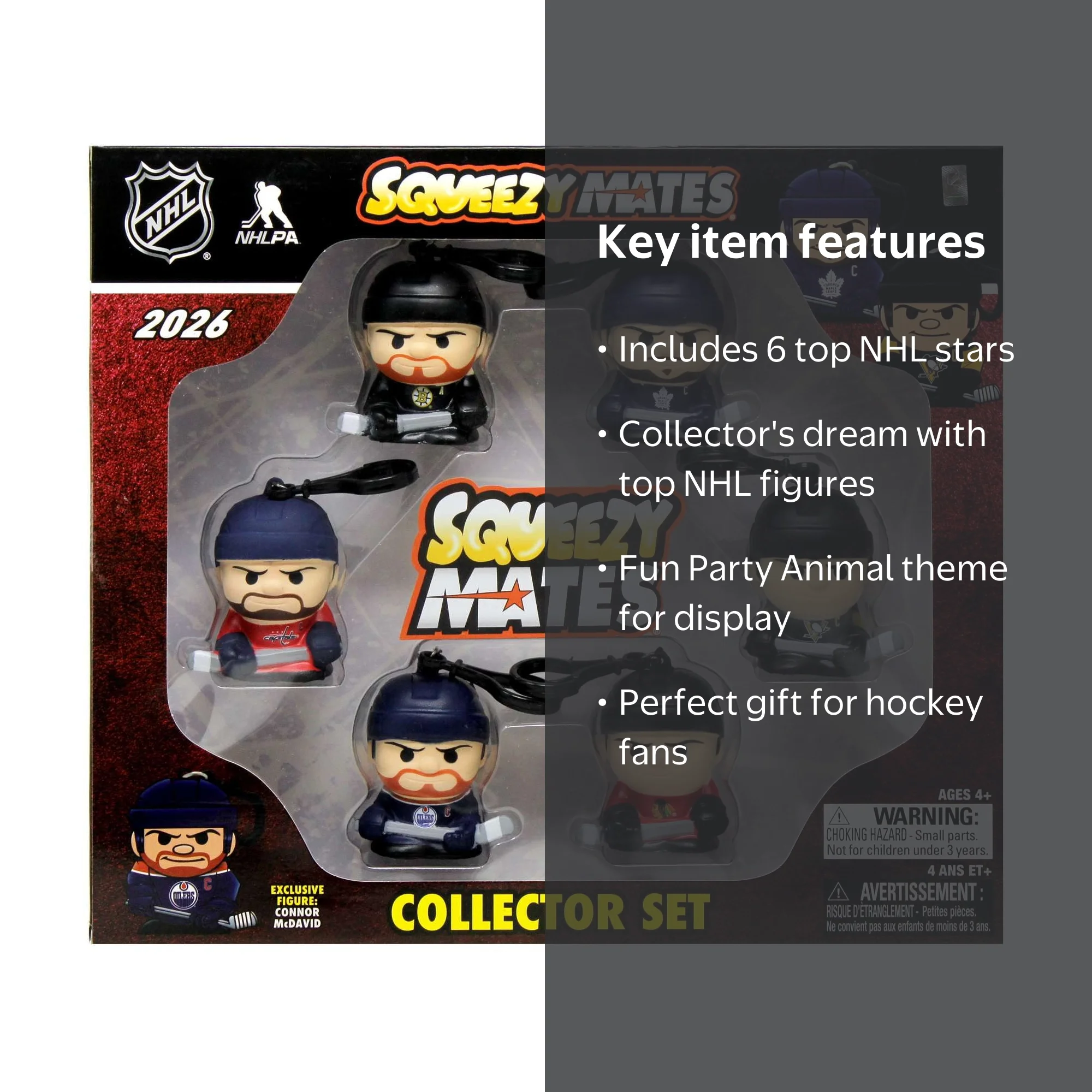 NHL Squeezy Mates 2026 Hockey Collector Set - Walmart.com