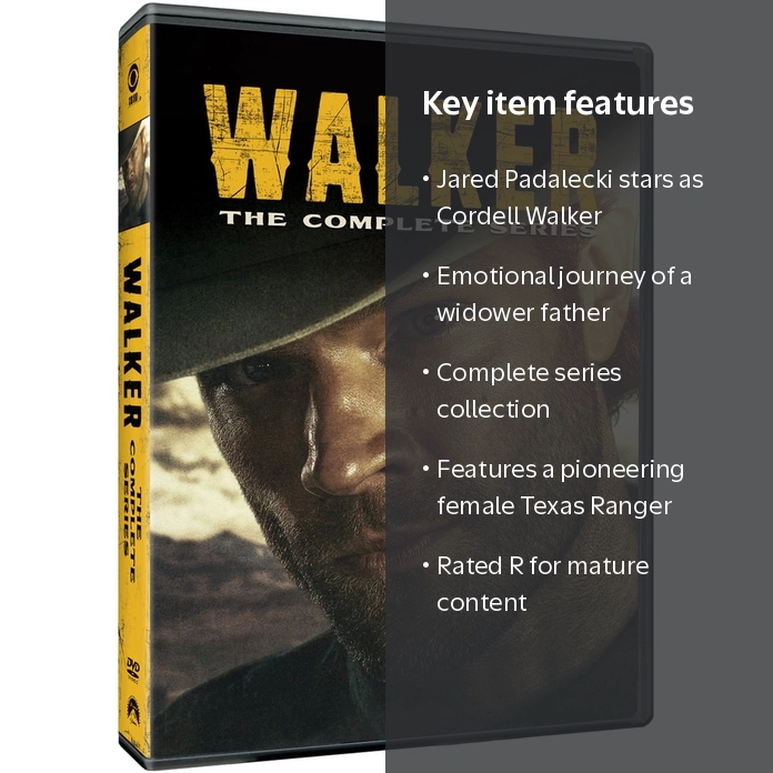 CBS Mod, Walker The Complete Series, DVD Collection starring Jared