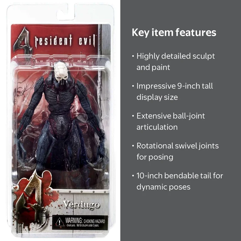 NECA Resident Evil Series 1 Verdugo Action Figure - Walmart.com