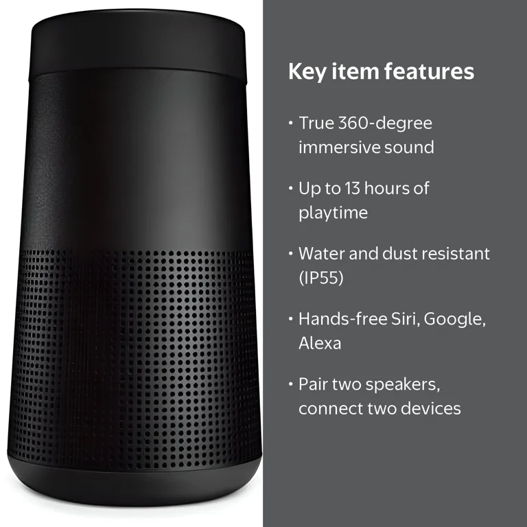 Bose SoundLink Revolve Series II Portable Bluetooth Speaker