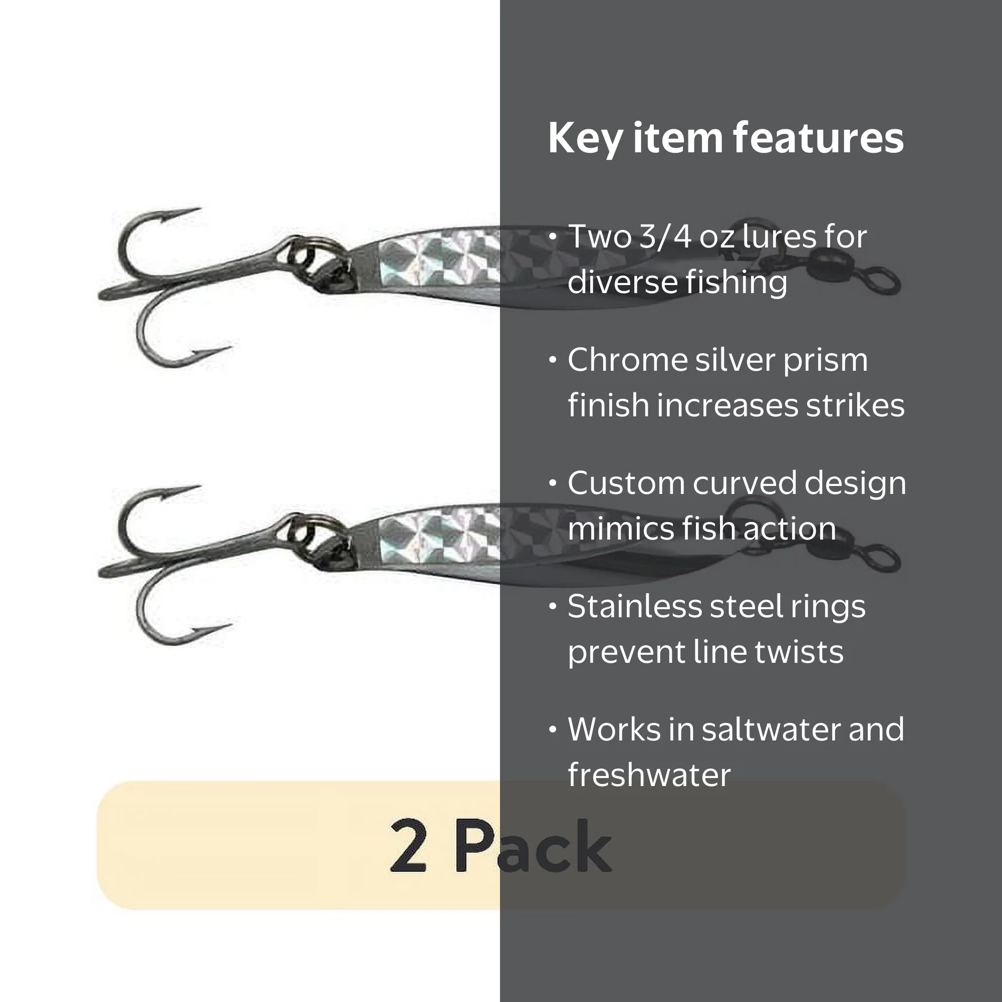 chrome plating plastic fishing lures 275PCS Set Including Crankbaits Spinnerbaits Worms Jigs Topwater Lures Hook for Trout Bass Salmon : Sports & Outdoors The lure is compact at 0.75 inches and features a striking Chrome Tsunami Shockwave Spoon Fishing Lure