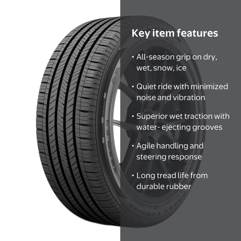 Goodyear Eagle Touring 225/55R19 103H All- Season Tire - Walmart.com Goodyear Eagle Touring 225/55R19 103H All- Season Tire - Walmart.com