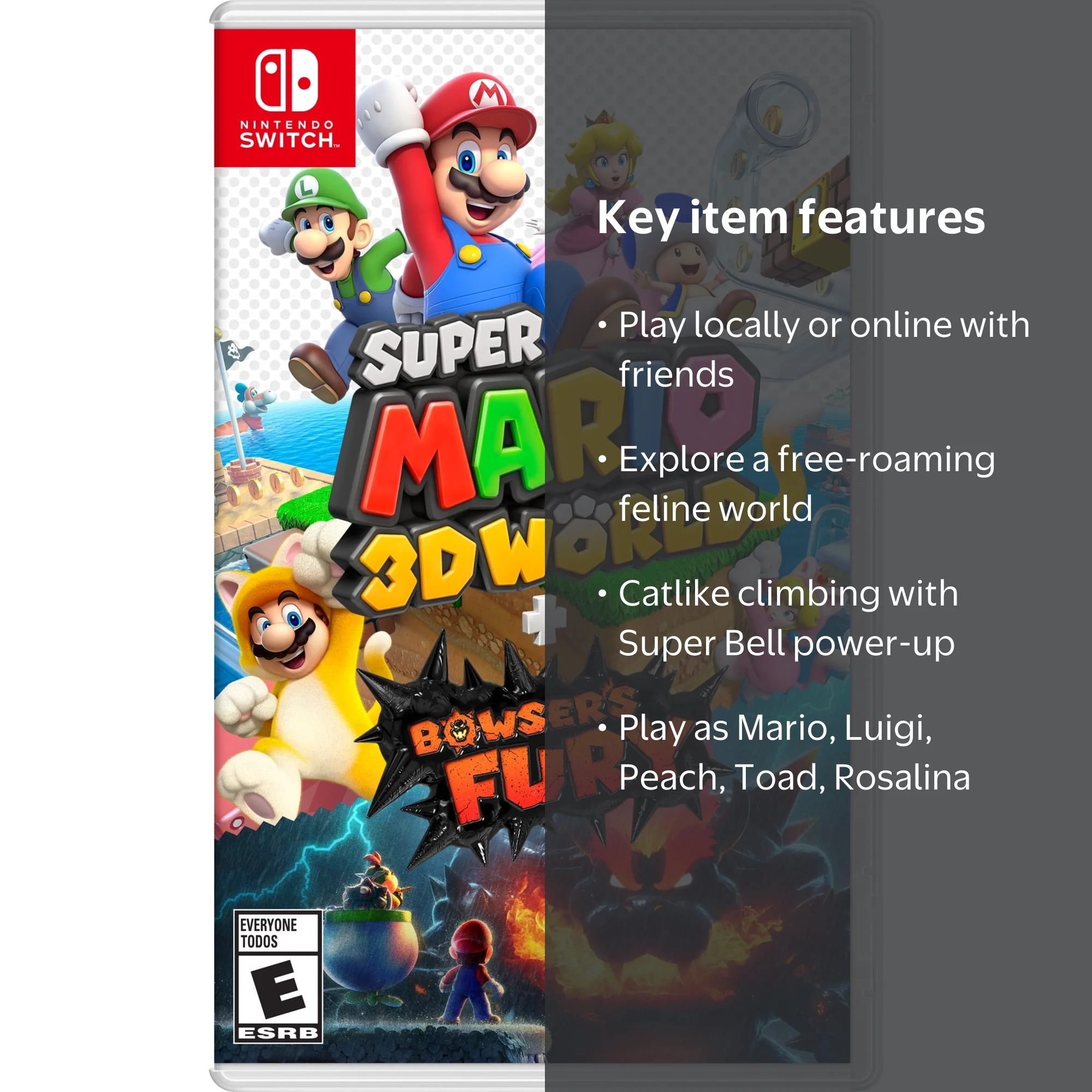 Super Mario 3D World + Bowser's Fury - Nintendo Switch [Physical