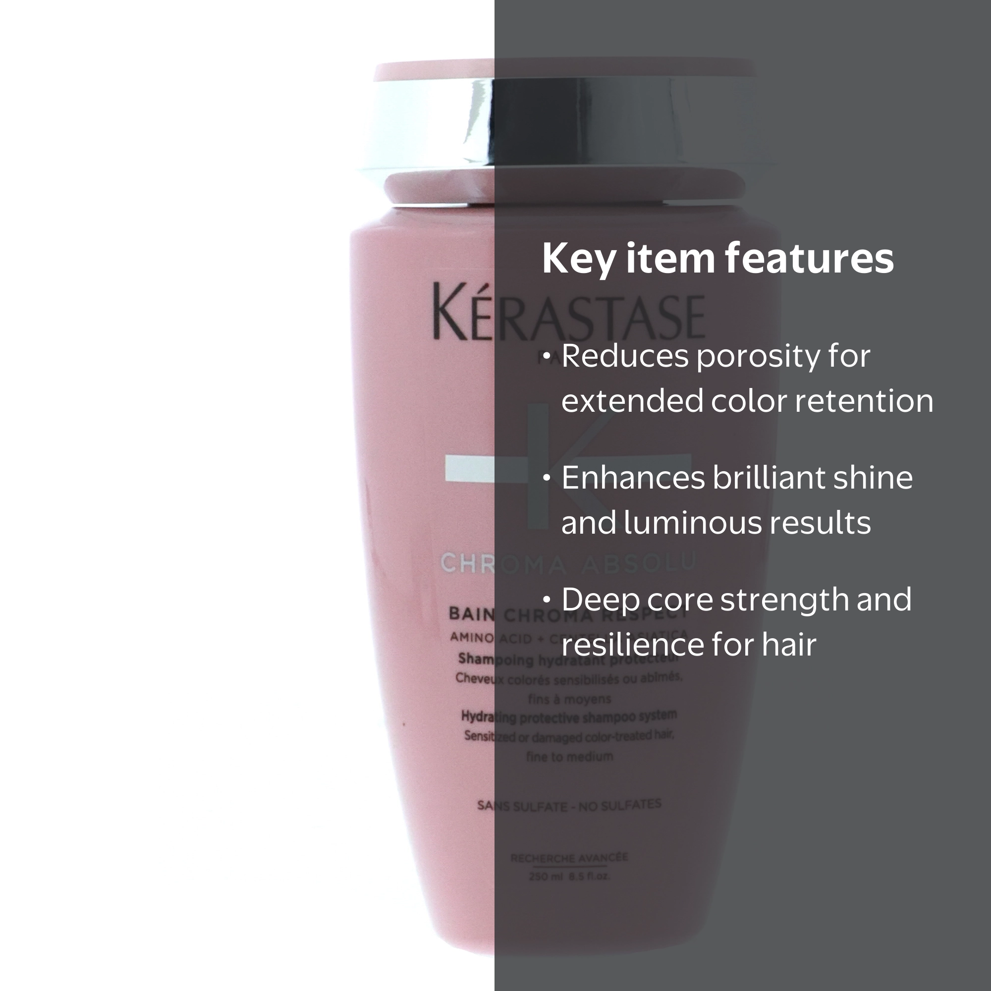 Kérastase Chroma Absolu Hydrating Protective Shampoo, 8.5 oz