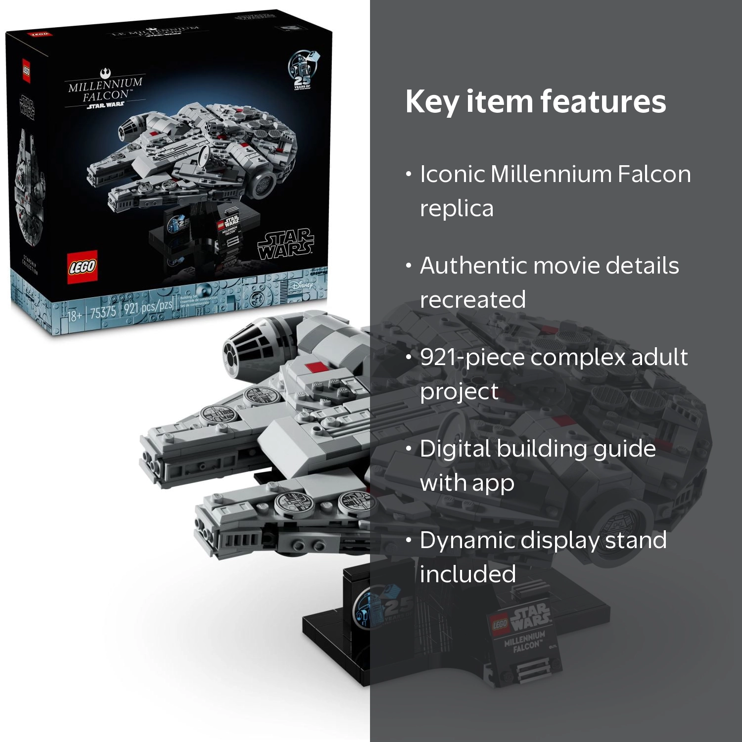 LEGO Star Wars: A New Hope Millennium Falcon 25th Anniv. Model