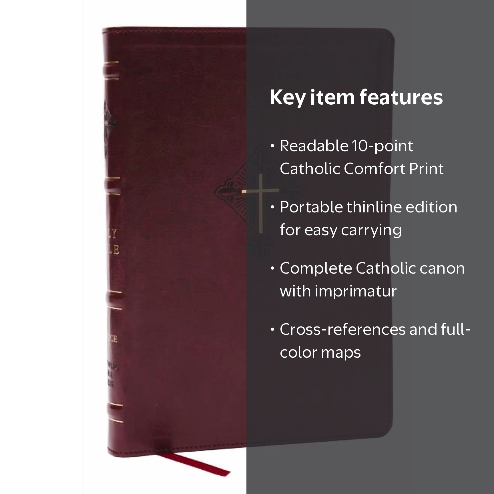 Catholic Bible Press Rsv2ce Thinline Large Print Catholic Bible