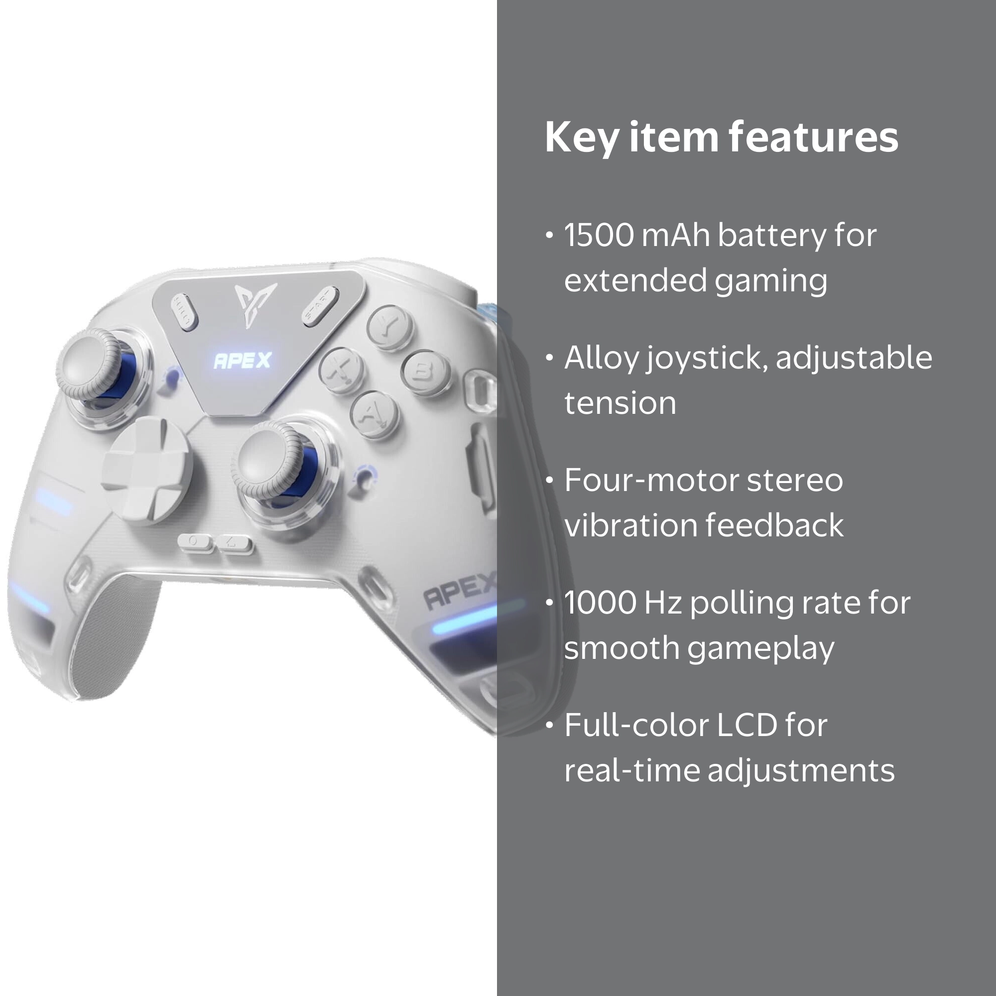 Flydigi Apex 4 Wireless Elite Gaming Controller For PC/Switch