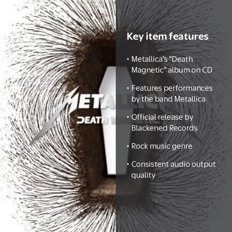 Blackened Recordings, Music & Performance, Death Magnetic, CD