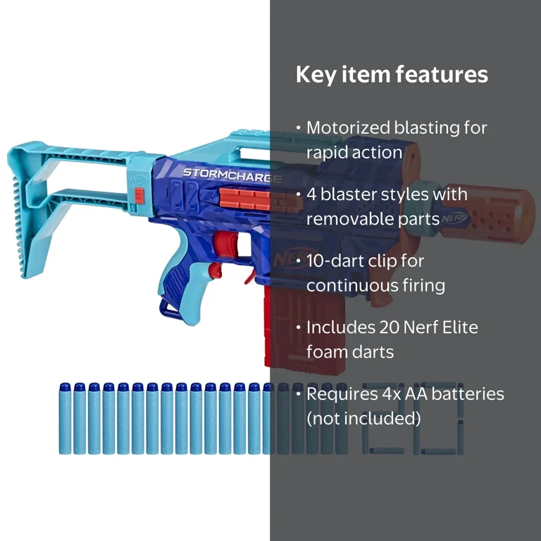 Walmart Exclusive: Nerf Elite 2.0 Stormcharge Motorized Dart