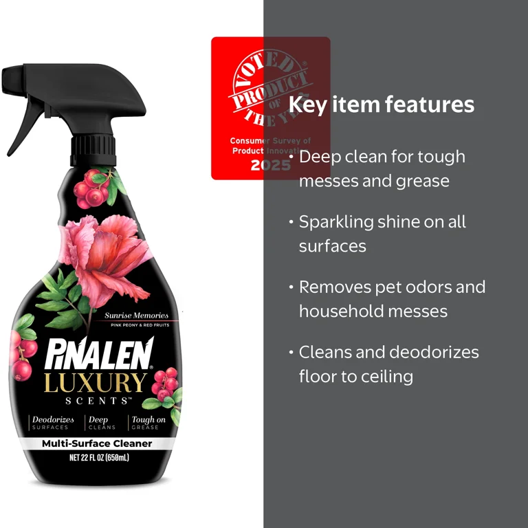 Pinalen Sunrise Memories Luxury Scent Multipurpose Cleaner, 22 fl
