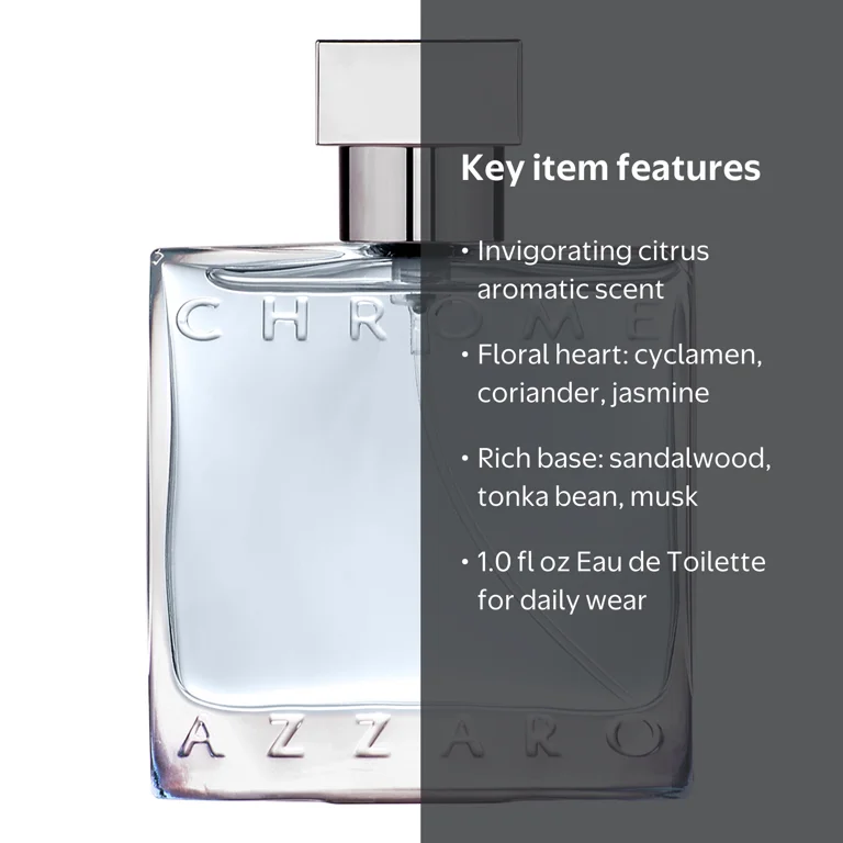 Azzaro, Cologne for Men, 1.0 fl oz, Citrus Aromatic Fragrance