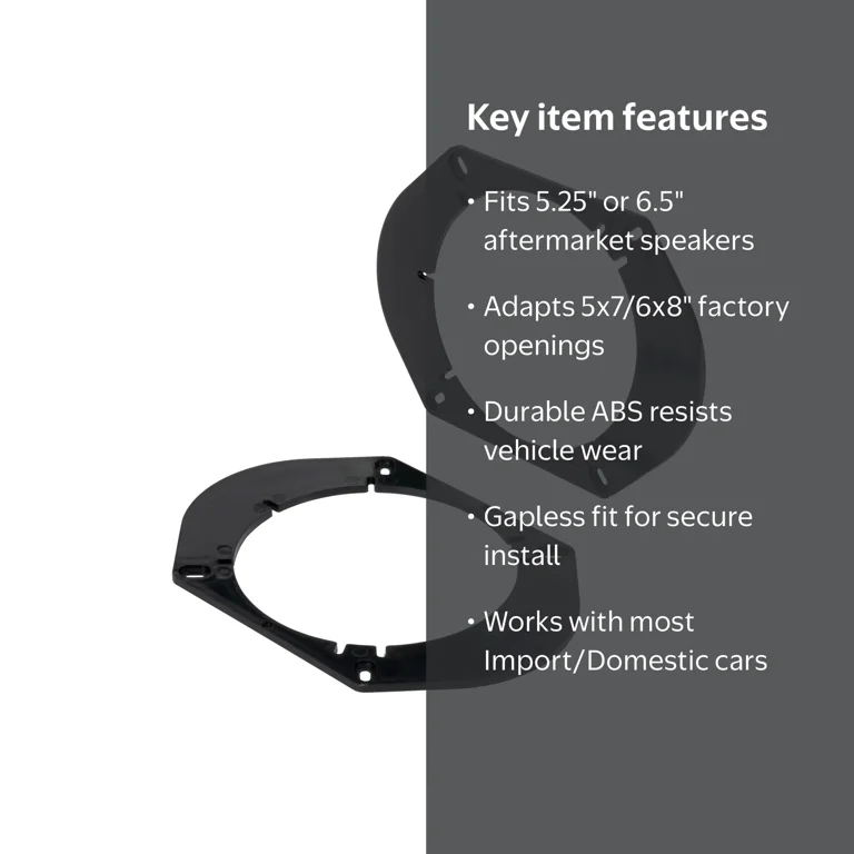 SHE Scosche, Speaker Adapters, SA68, 5.25