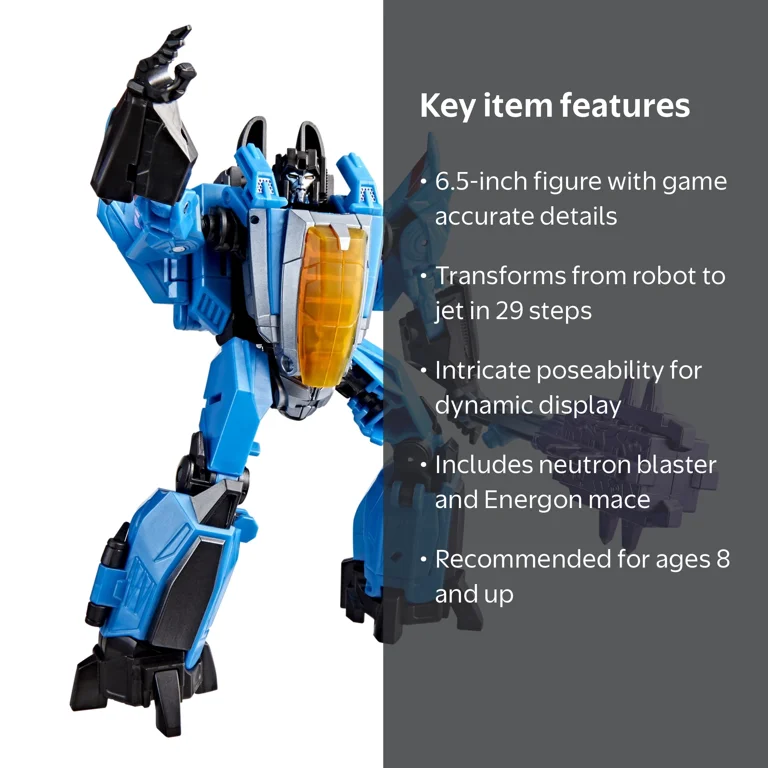 Transformers, Action Figure, Thundercracker 6.5‚Äù with