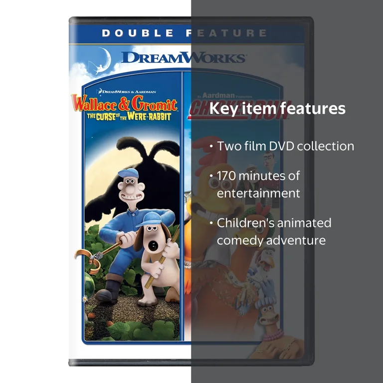 Wallace and Gromit: The Curse of the Were-rabbit DVD Double