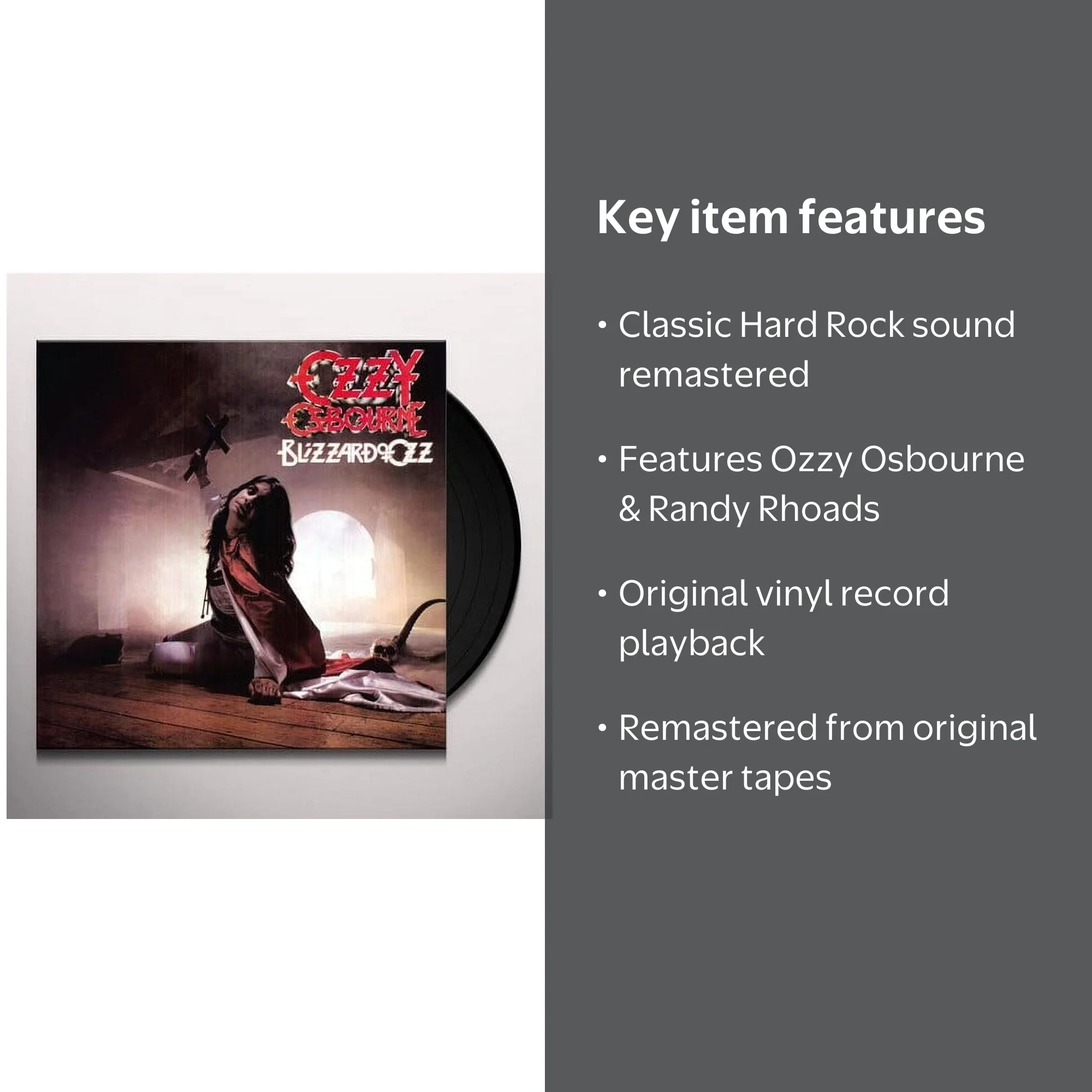 Walmart - Ozzy Osbourne, Blizzard Of Ozz: 30th Anniversary Album