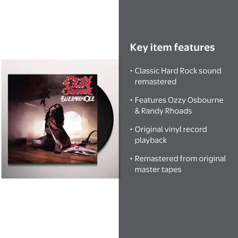 Walmart - Ozzy Osbourne, Blizzard Of Ozz: 30th Anniversary Album