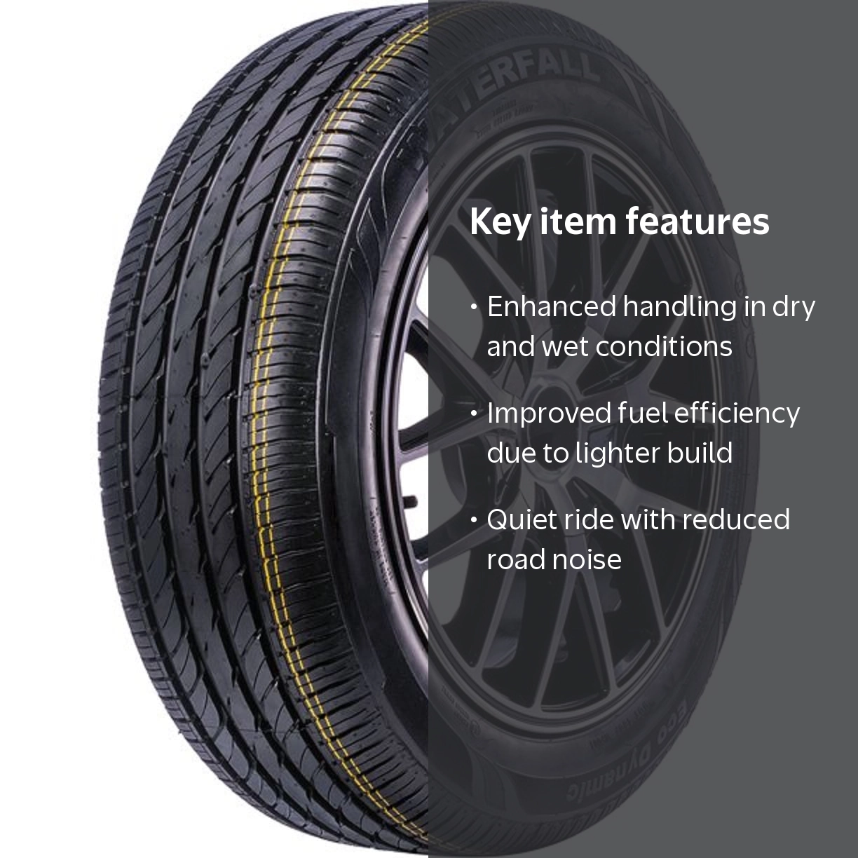 Waterfall Eco 175/70R14 84H Tire - Steel Belted, A/S Performance