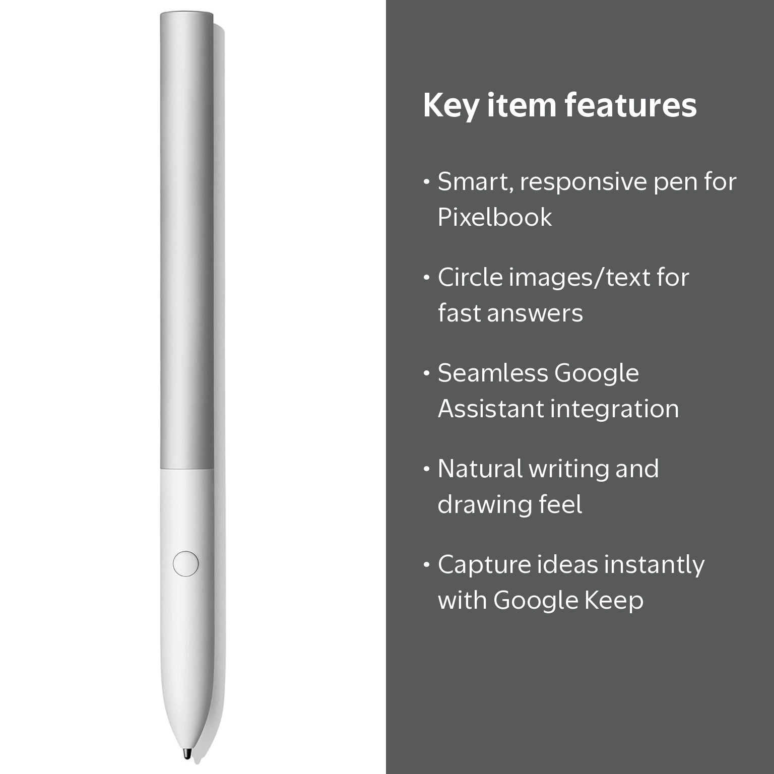 Free Shipping! Google Pixelbook Pen, Smart Responsive Stylus