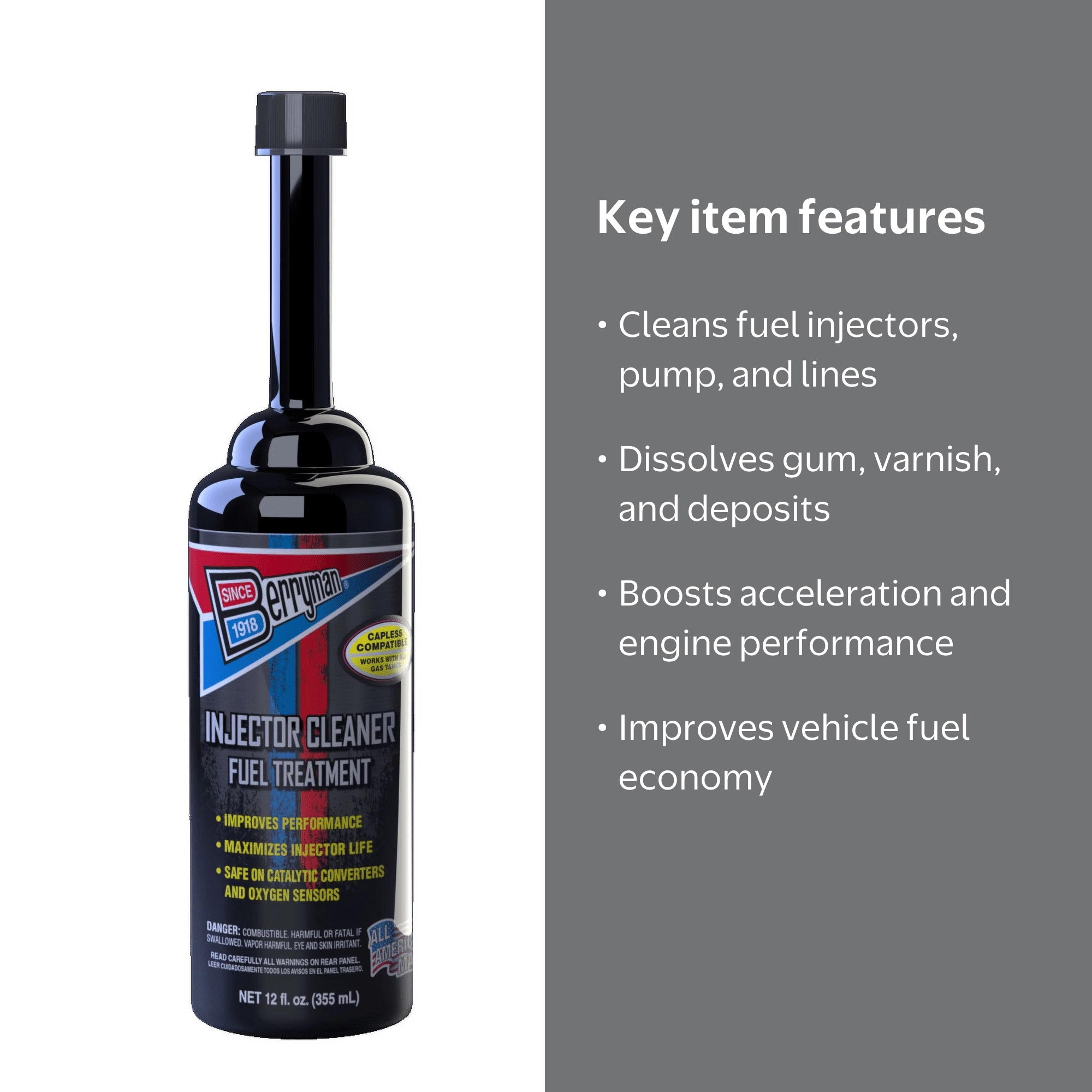 B-12 Chemtool Fuel Additive: Full Injection System Cleaning & Injector  Cleaner