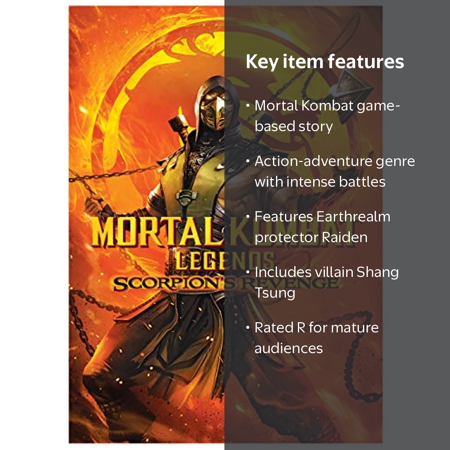 Mortal Kombat Legends: Scorpion#s Revenge [DVD] - Walmart.com