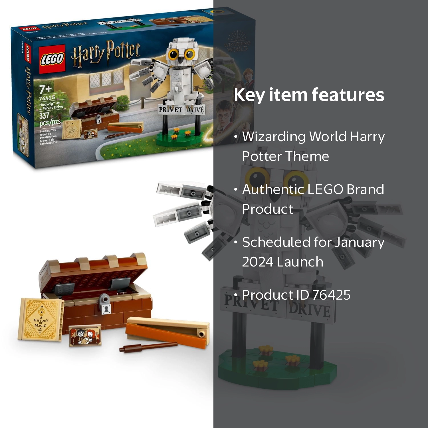 LEGO, Harry Potter TM Toy, V39 76425 Launch Jan 2024 - Walmart.com