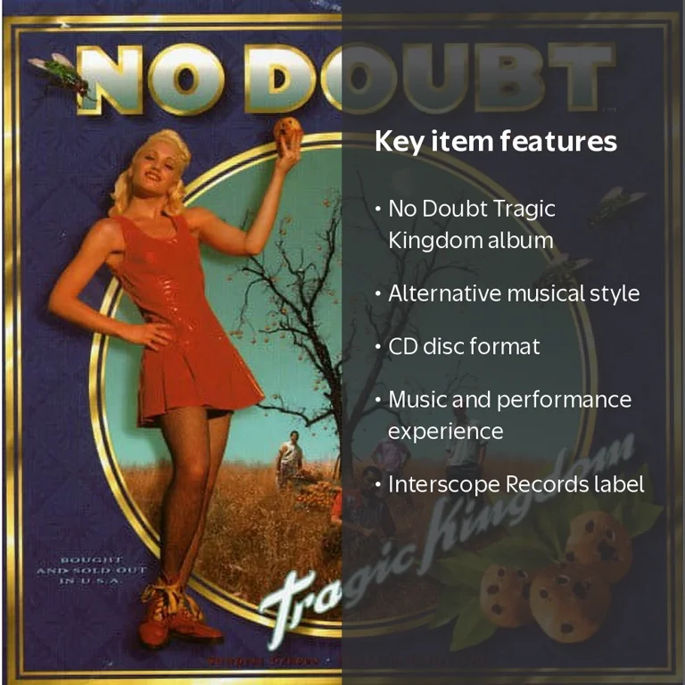 No Doubt - Tragic Kingdom - Music & Performance - CD - Walmart.com
