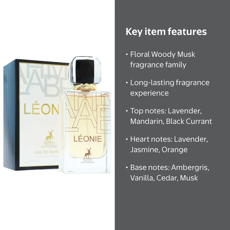 Maison Alhambra, Ladies Fragrance, 3.4 oz, Floral Woody Musk