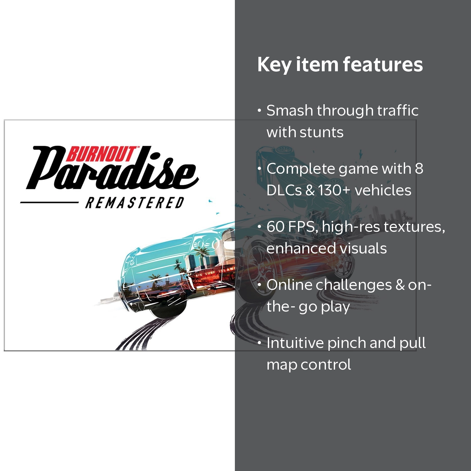 Burnout Paradise Remastered - Nintendo Switch [Digital] - Walmart.com