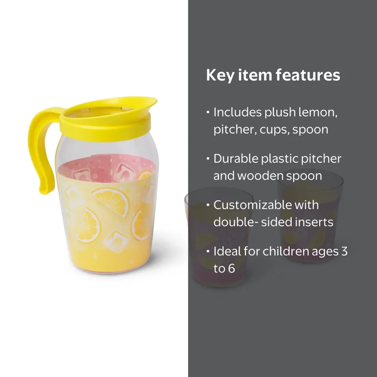 Melissa & Doug Lemonade Pretend Play Food and Drink Toy for