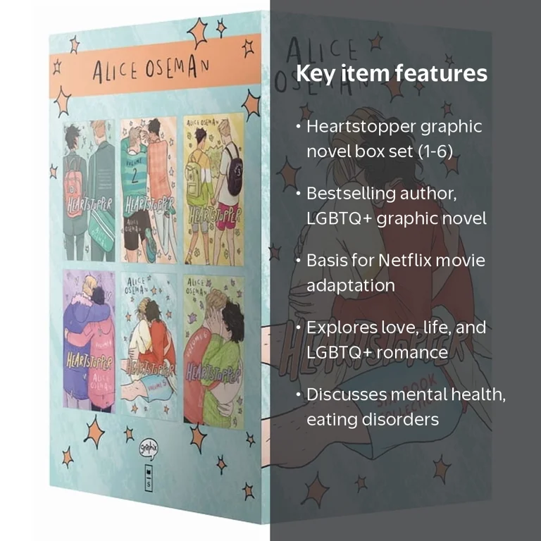 Heartstopper Heartstopper #1-6 Box Set (Paperback) - Walmart.com