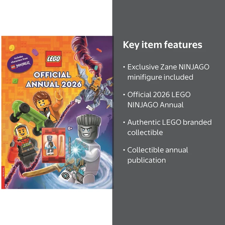 LEGO Books. Official Annual 2026 (with Zane LEGO NINJAGO min