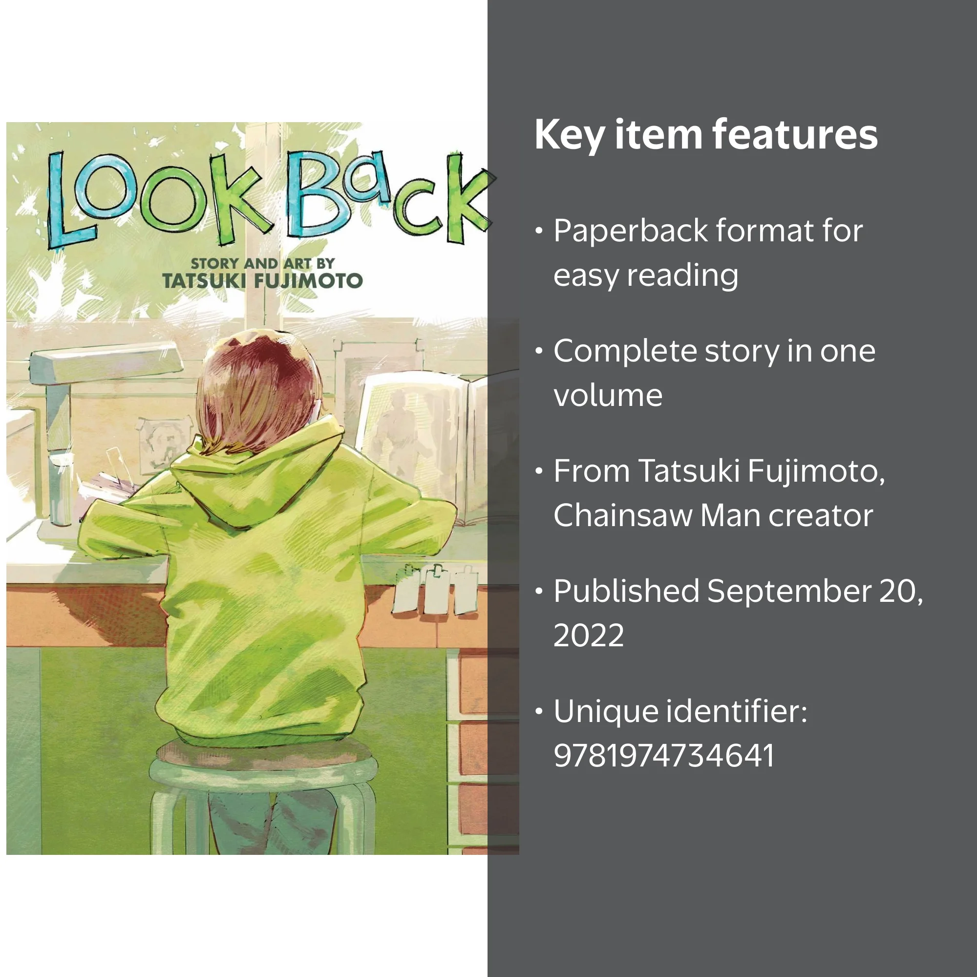 Tatsuki Fujimoto, Look Back, ISBN 9781974734641, Paperback